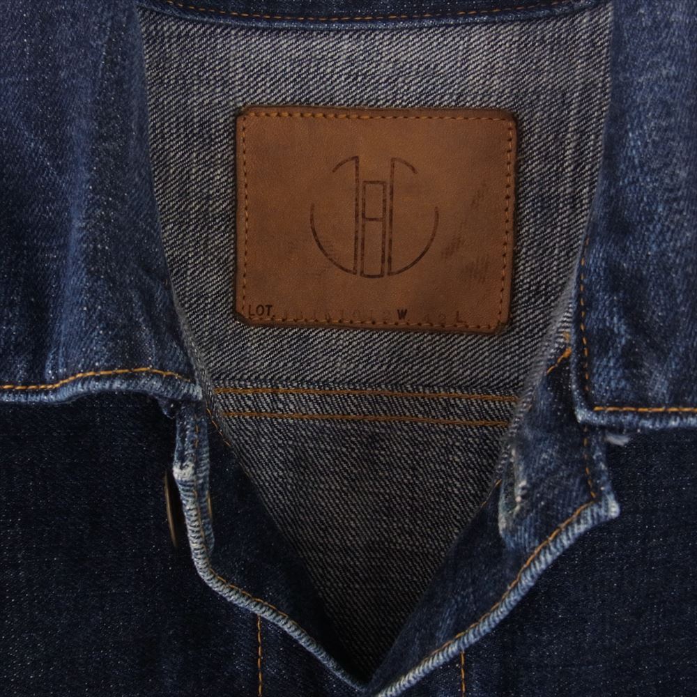 ジャパンブルージーンズ JBJK1012 type 2nd 14.8oz denim jacket セカンドタイプ デニム ジャケット インディゴブルー系 42【中古】