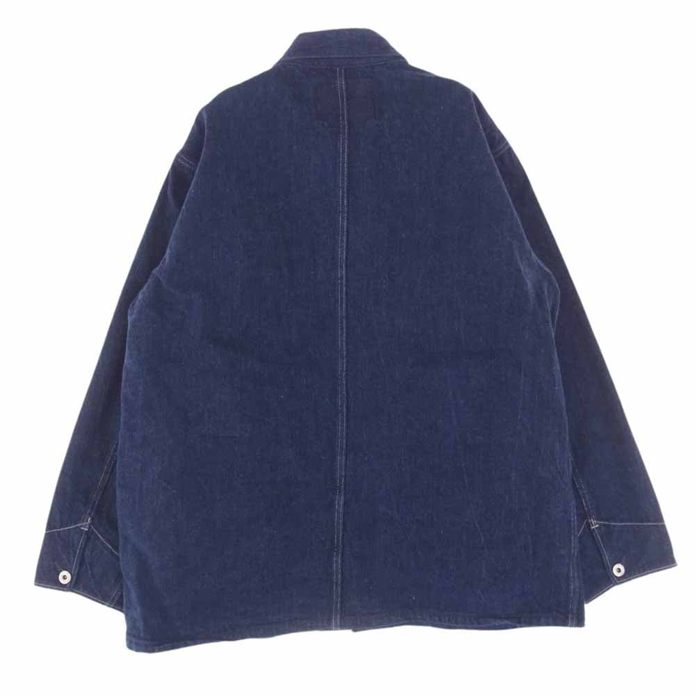 FOB FACTORY エフオービーファクトリー F2417 WW2 DENIM COVER ALL デニム カバーオール ジャケット インディゴブルー系 42【中古】