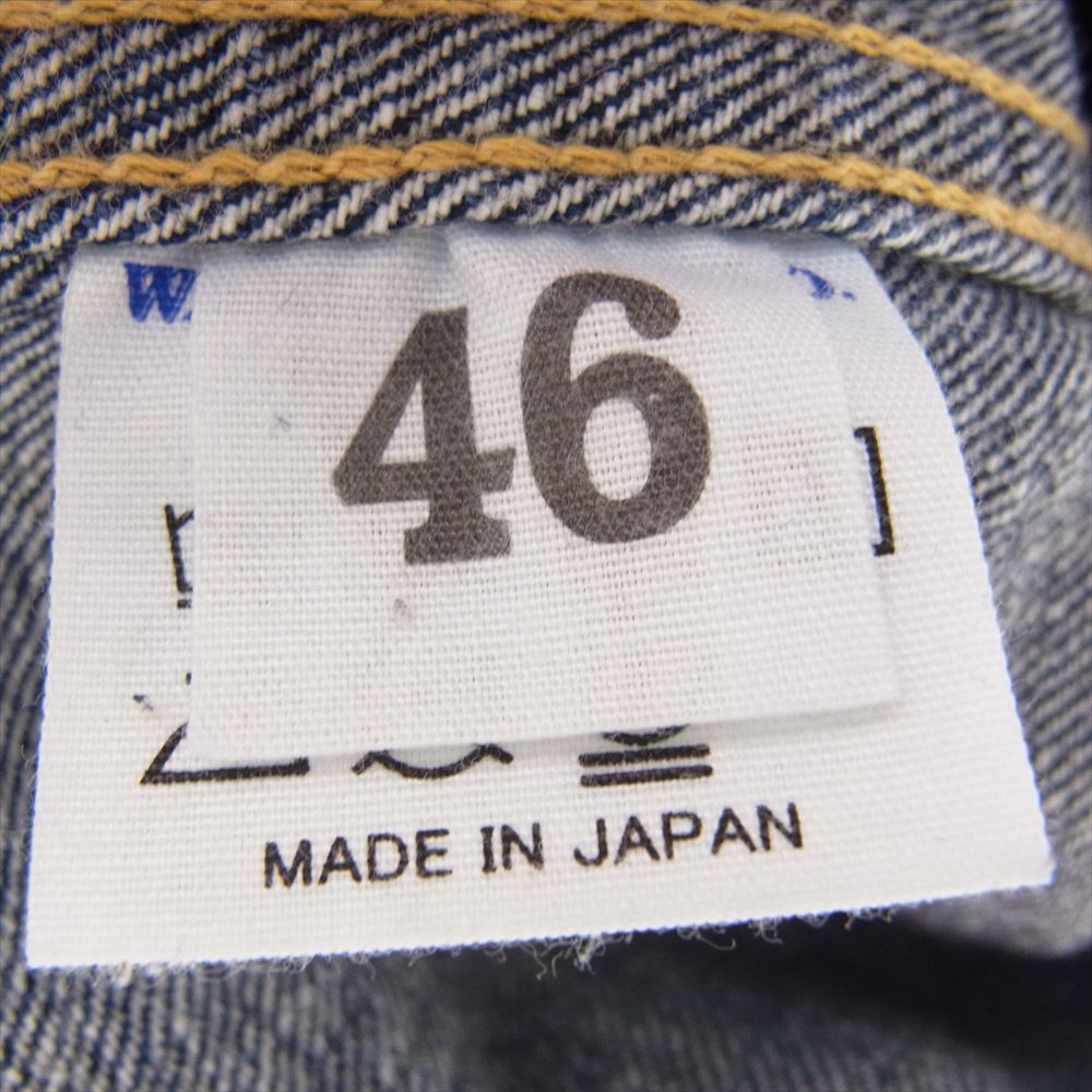 WAREHOUSE ウエアハウス DUCK DIGGER 1st T-BACK デニムジャケット インディゴブルー系 46【中古】