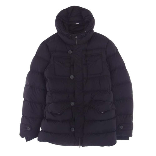 Herno ヘルノ P1004ULE-19288-9200 L'ESKIMO エスキモー ダウン コート ジャケット ダークネイビー系 50【中古】