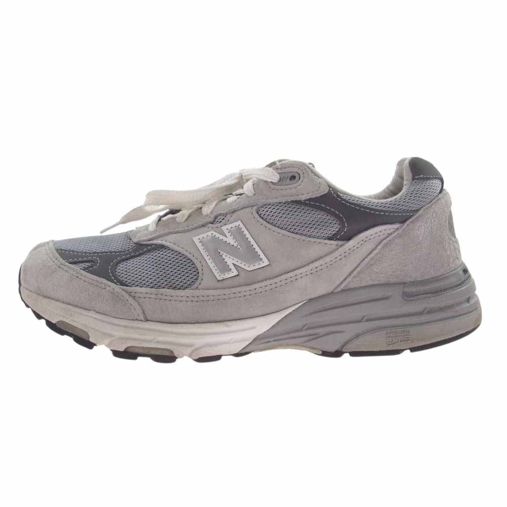 NEW BALANCE ニューバランス MR993GL USA製 made in USA スエード ローカット スニーカー グレー系 27.5cm【中古】