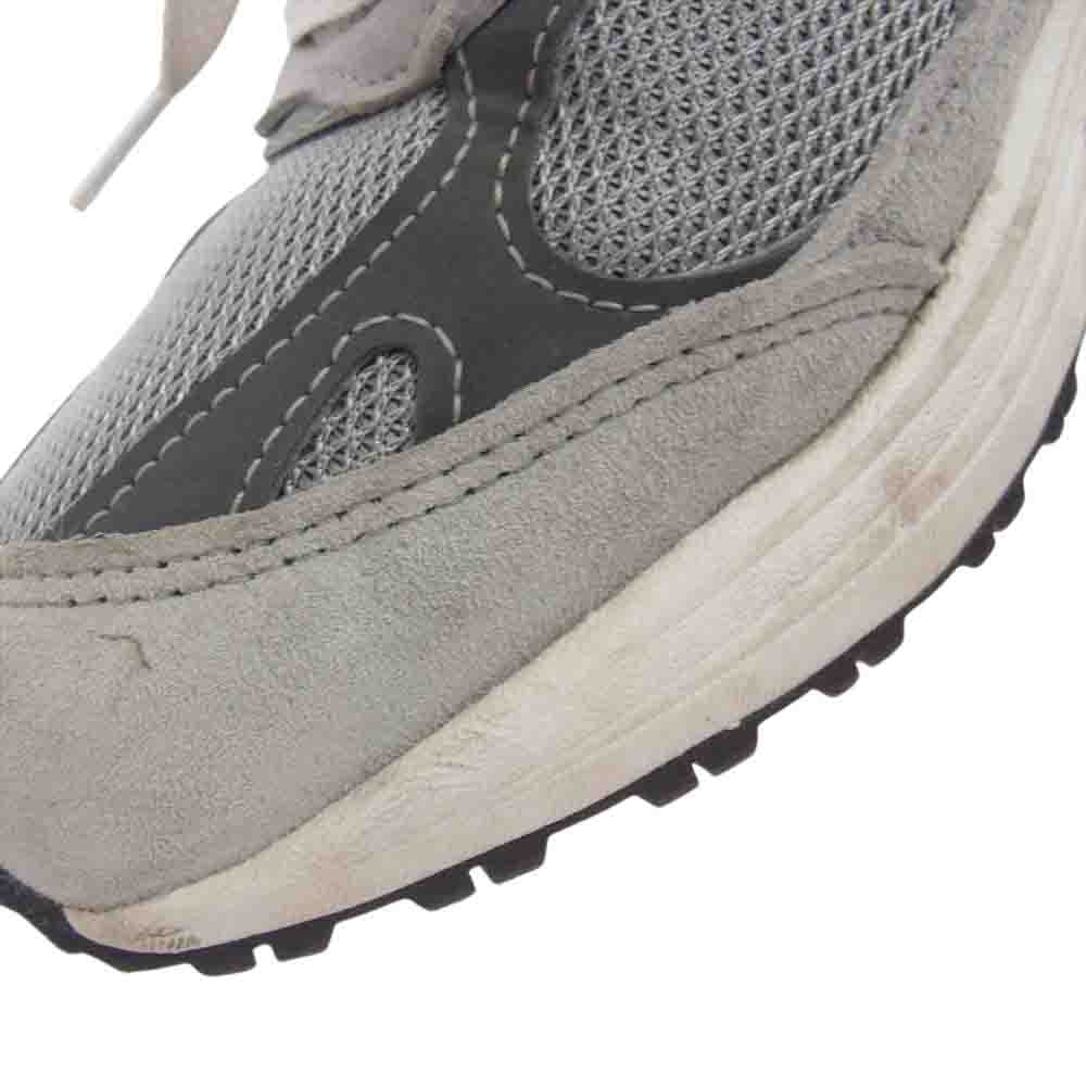 NEW BALANCE ニューバランス MR993GL USA製 made in USA スエード ローカット スニーカー グレー系 27.5cm【中古】