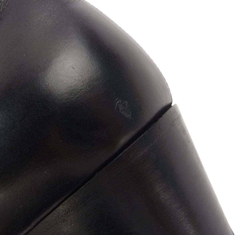 SAINT LAURENT サンローラン 442258 WYATT 60 ZIP BOOT クラシック ワイアット ブーツ  ブラック系 43【中古】