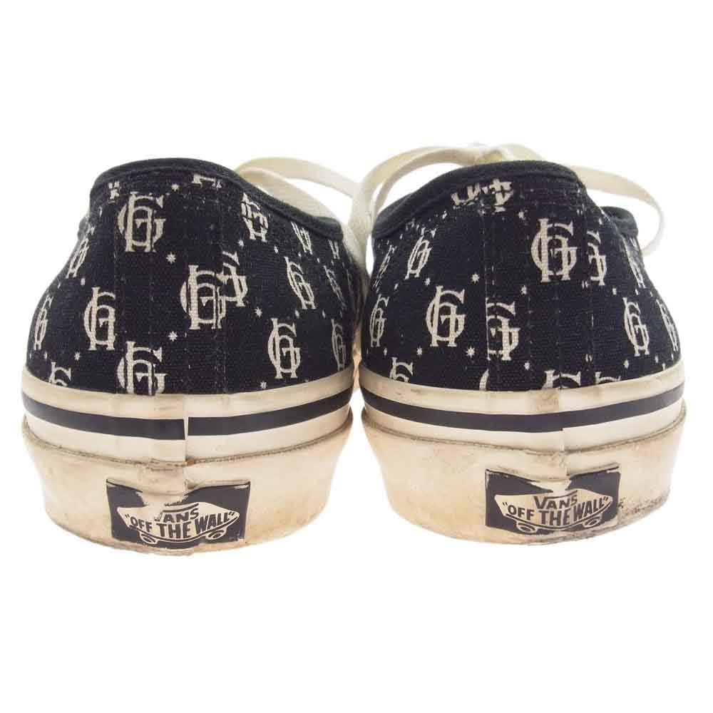 VANS バンズ × GLADHAND グラッドハンド AUTHENTIC 10周年記念 オーセンティック スニーカー ブラック系 28cm【中古】