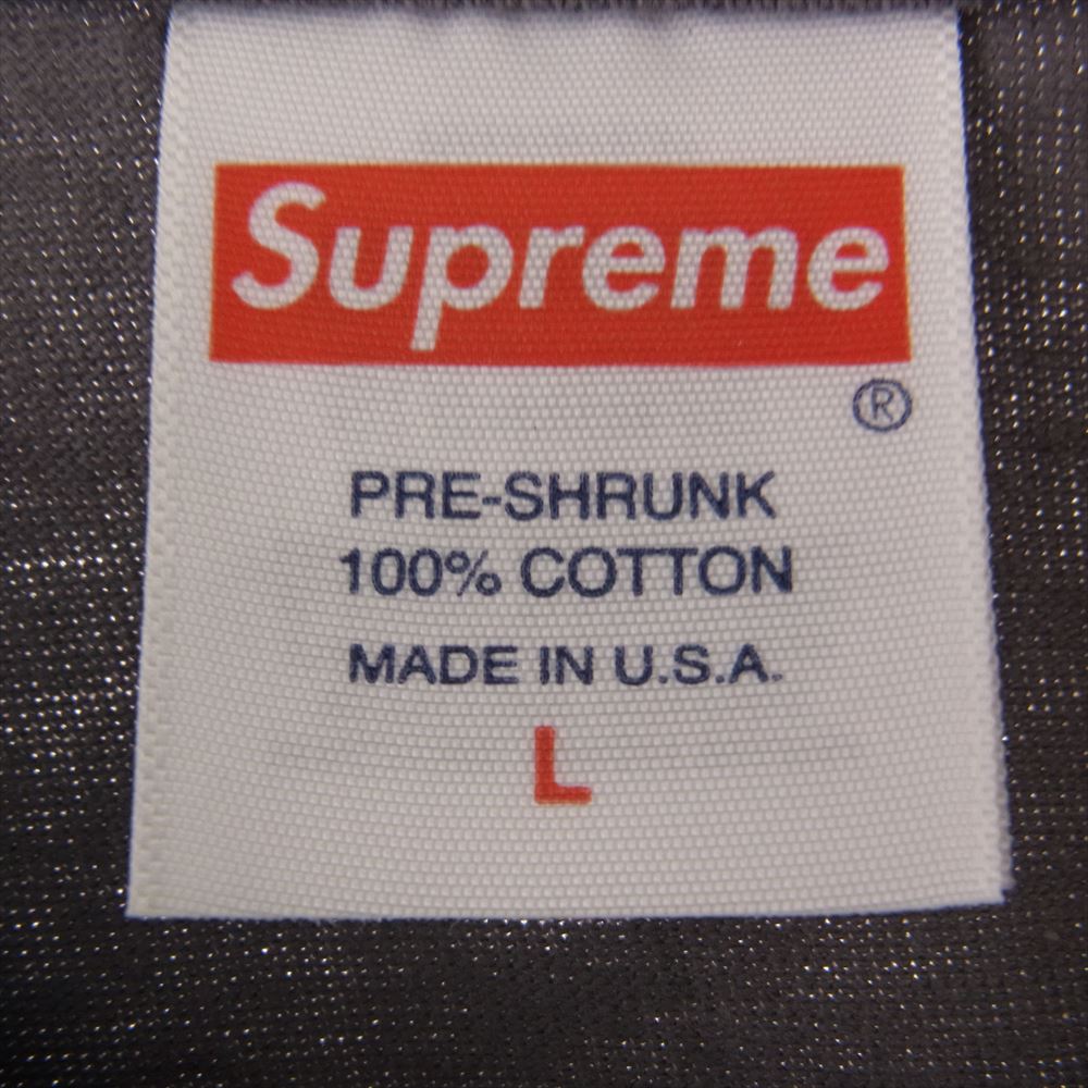 Supreme シュプリーム 23AW Pound Tee パウンド 半袖 Tシャツ  チャコール系 L【美品】【中古】