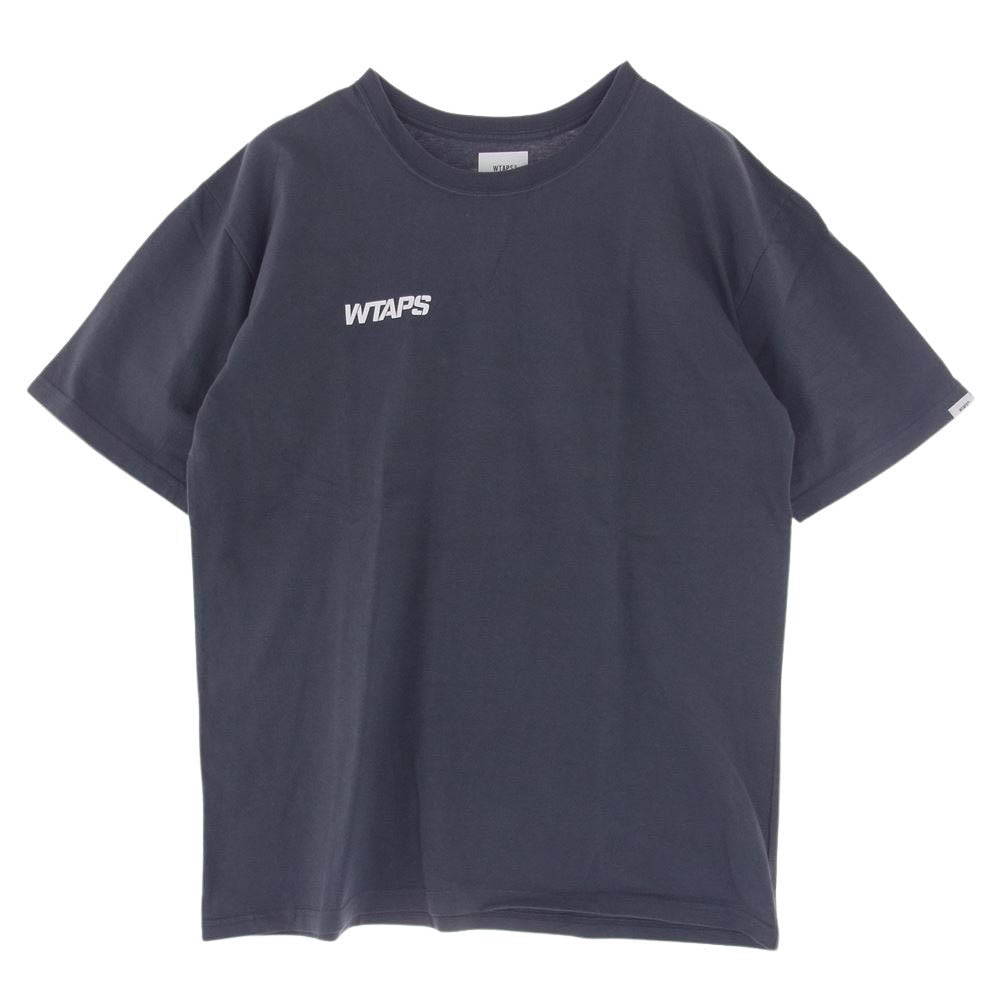 WTAPS ダブルタップス 201PCDT-ST15S STENCIL ステンシル スクリーンプリント 半袖 Tシャツ チャコール系 03【中古】