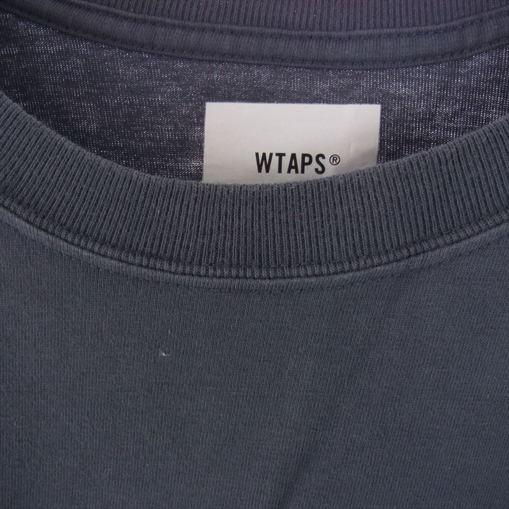 WTAPS ダブルタップス 201PCDT-ST15S STENCIL ステンシル スクリーンプリント 半袖 Tシャツ チャコール系 03【中古】