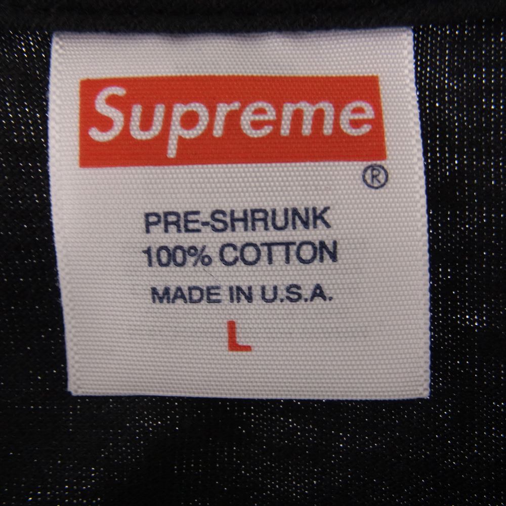 Supreme シュプリーム 23SS  Hardies Dog Tee ハーディーズ ドック 半袖 Tシャツ ブラック系 L【中古】