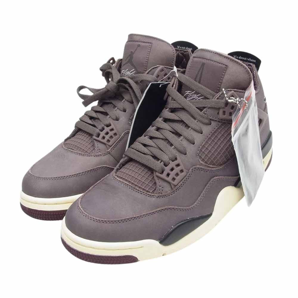 NIKE ナイキ DV6773-220 × A Ma Mani?re  Air Jordan 4 Violet Ore アママニエール エアジョーダン4 バイオレット オレ スニーカー ブラウン系 27cm【新古品】【未使用】【中古】
