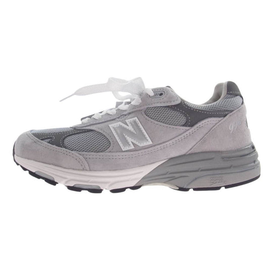 NEW BALANCE ニューバランス MR993GL USA製 MADE IN USA スエード ローカット スニーカー グレー系 26cm【新古品】【未使用】【中古】