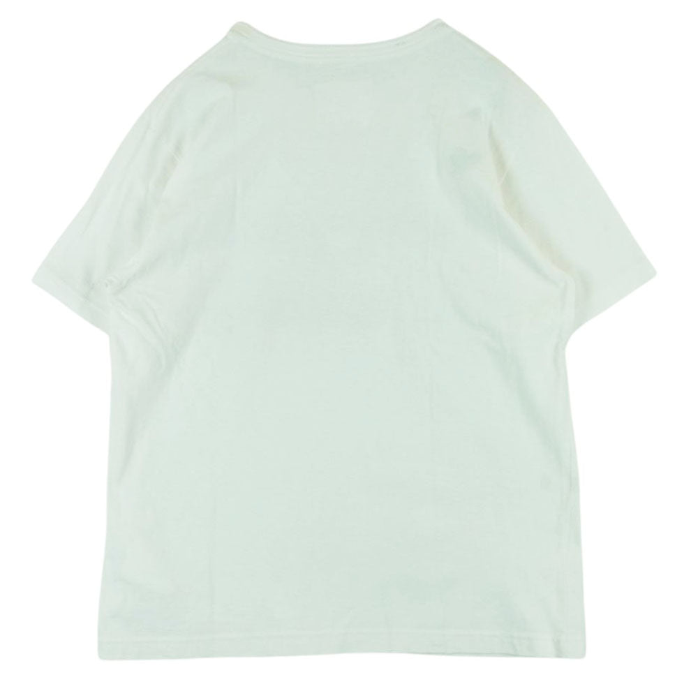 Sacai サカイ 18-01592M Lawrence Weiner Tee ローレンスウェイナー クルーネック 半袖 プリント Tシャツ ホワイト【中古】