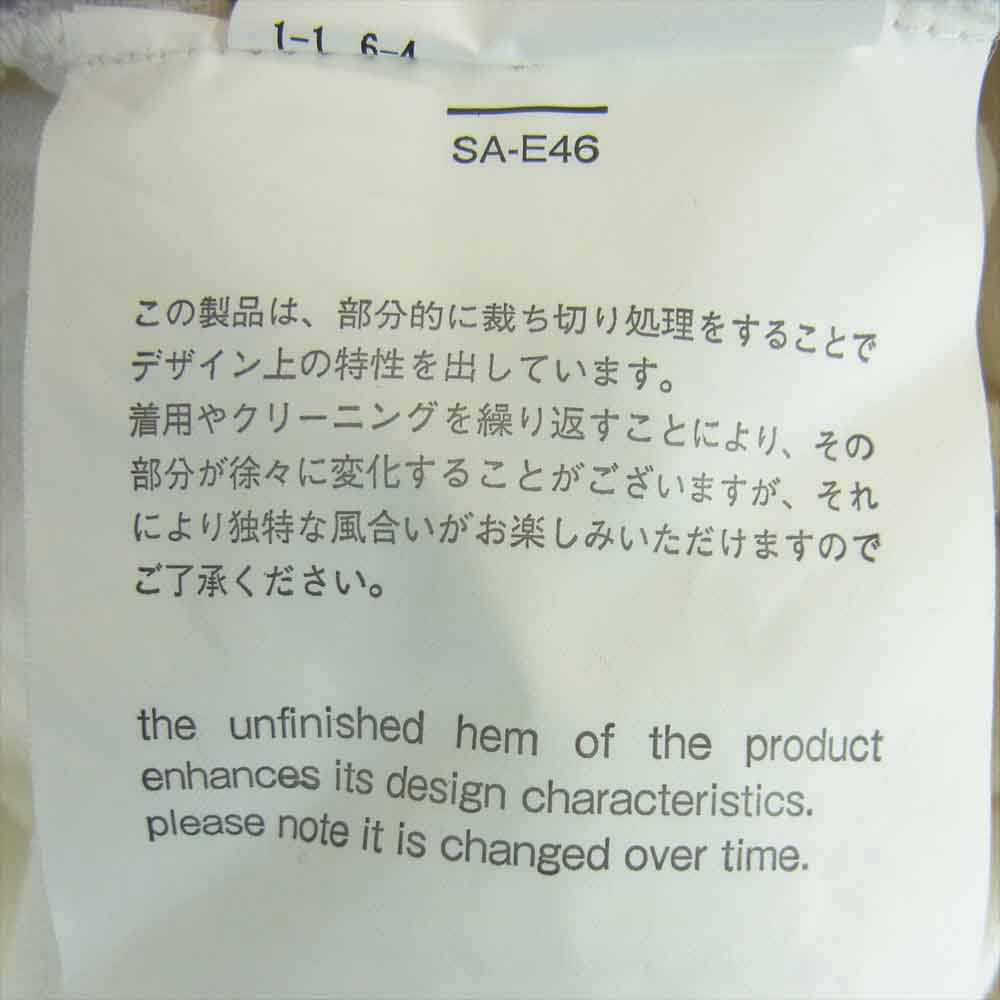Sacai サカイ 18-01592M Lawrence Weiner Tee ローレンスウェイナー クルーネック 半袖 プリント Tシャツ ホワイト【中古】