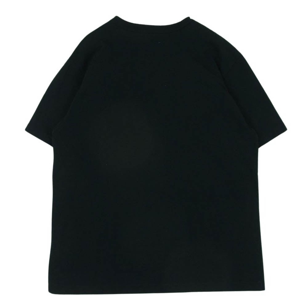 Sacai サカイ 18-01592M Lawrence Weiner Tee ローレンスウェイナー クルーネック 半袖 プリント Tシャツ ブラック ブラック系 3【中古】