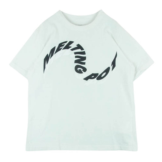 Sacai サカイ 19-0002S Melting Pot T-shirts メルティングポット クルーネック プリント 半袖 Tシャツ ホワイト ホワイト系 3【中古】