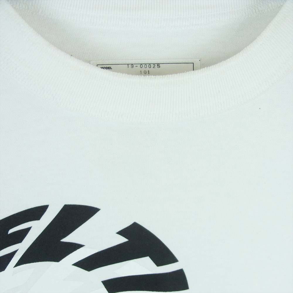 Sacai サカイ 19-0002S Melting Pot T-shirts メルティングポット クルーネック プリント 半袖 Tシャツ ホワイト ホワイト系 3【中古】