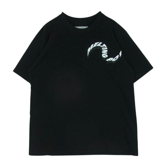 Sacai サカイ 19-0004S Melting Pot T-shirts メルティングポット クルーネック プリント 半袖 Tシャツ ブラック ブラック系 3【中古】