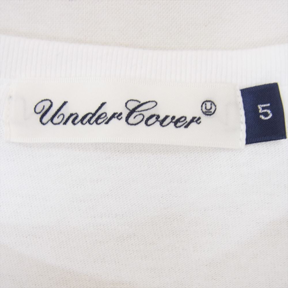 UNDERCOVER アンダーカバー A CLOCKWORK ORANGE 時計仕掛けのオレンジ バックプリント Tシャツ ホワイト ホワイト系 5【中古】