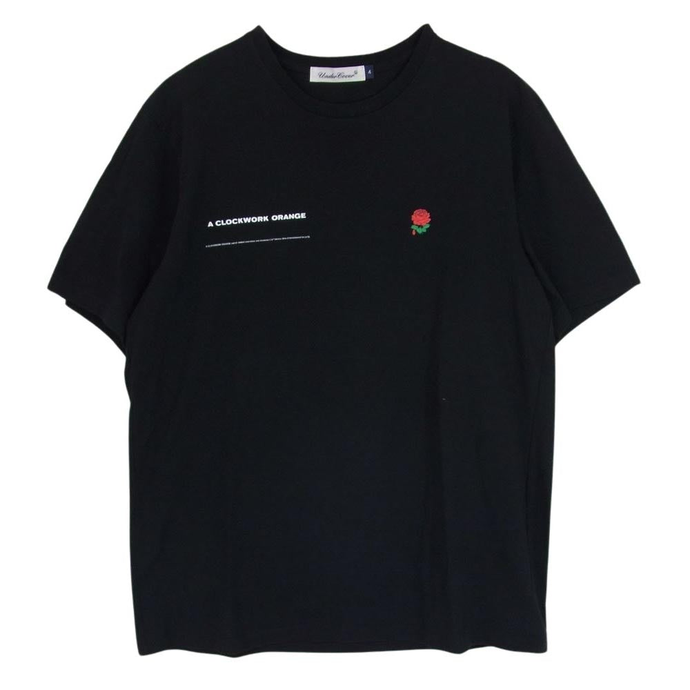 UNDERCOVER アンダーカバー A CLOCKWORK ORANGE 時計仕掛けのオレンジ バックプリント Tシャツ ブラック ブラック系 4【中古】