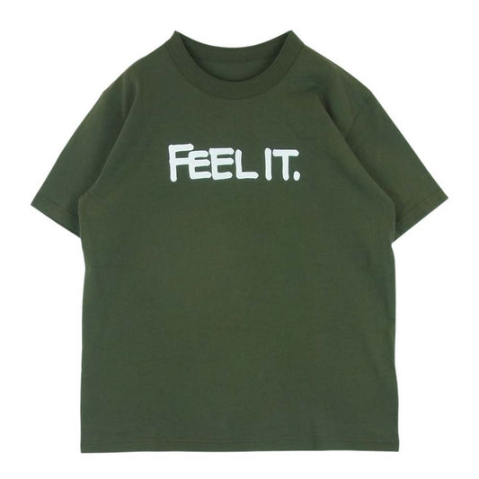 Sacai サカイ 21-0306S ERIC HAZE T-SHIRT エリックヘイズ FEEL IT フロントプリント クルーネック 半袖 Tシャツ【中古】