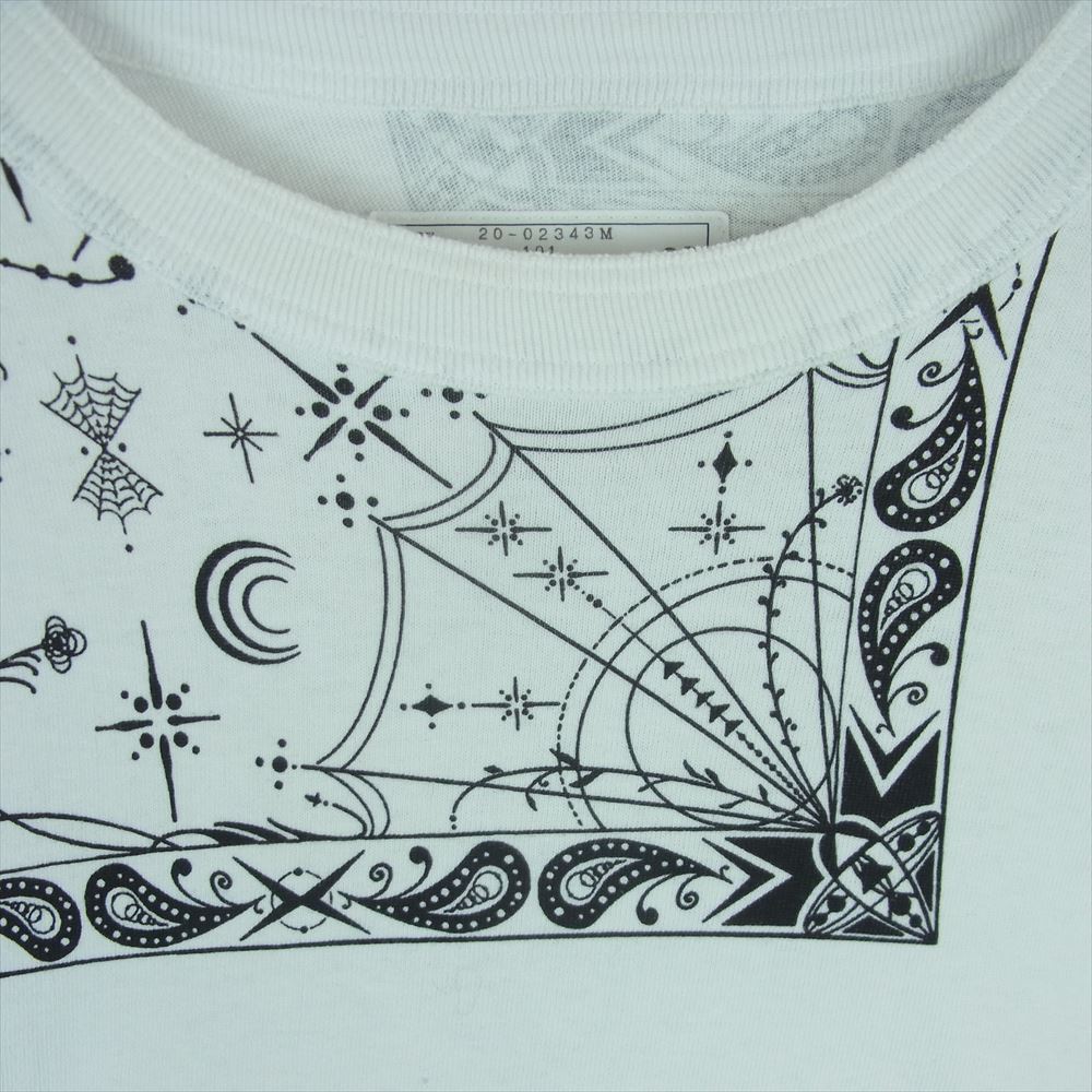 Sacai サカイ 20-02343M Dr.Woo ドクターウー Bandana Print T-Shirt