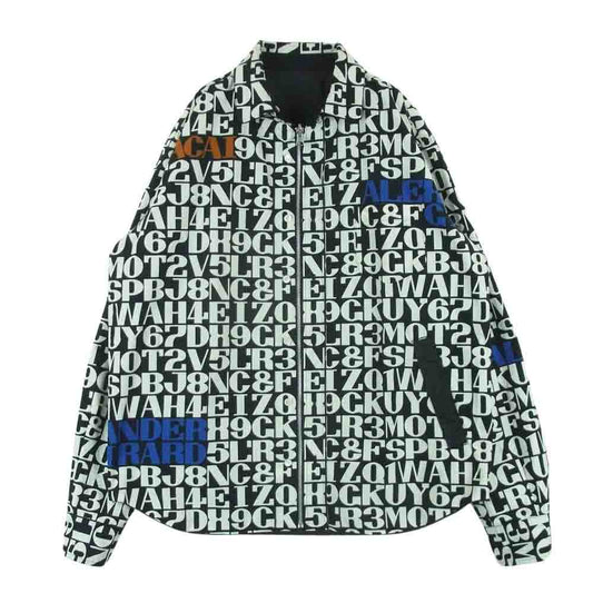 Sacai サカイ 20SS 20-02427M ALEXUNDER GILARD リバーシブル フルジップ シャツ ジャケット ブラック系 2【中古】