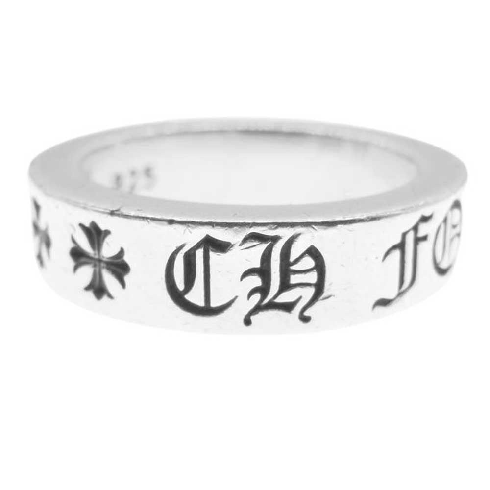 CHROME HEARTS クロムハーツ（原本有） 6mm SPACER FOREVER スペーサー リング フォーエバー シルバー系 19号【中古】