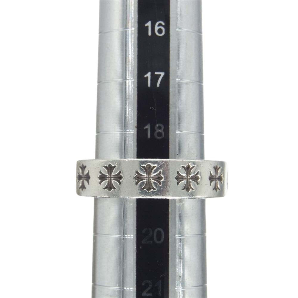 CHROME HEARTS クロムハーツ（原本有） 6mm SPACER FOREVER スペーサー リング フォーエバー シルバー系 19号【中古】