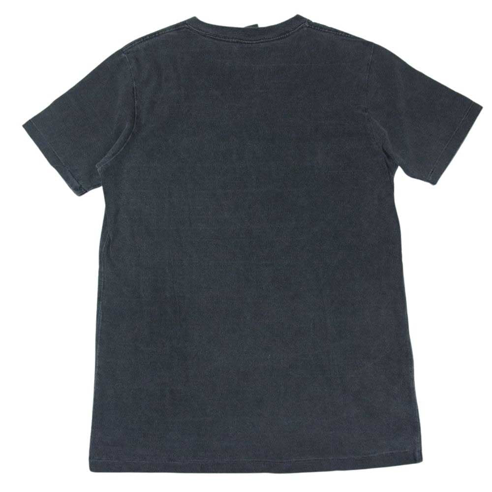 TMT ティーエムティー Vネック ポケット 半袖 Tシャツ 墨黒 ブラック系 S【中古】