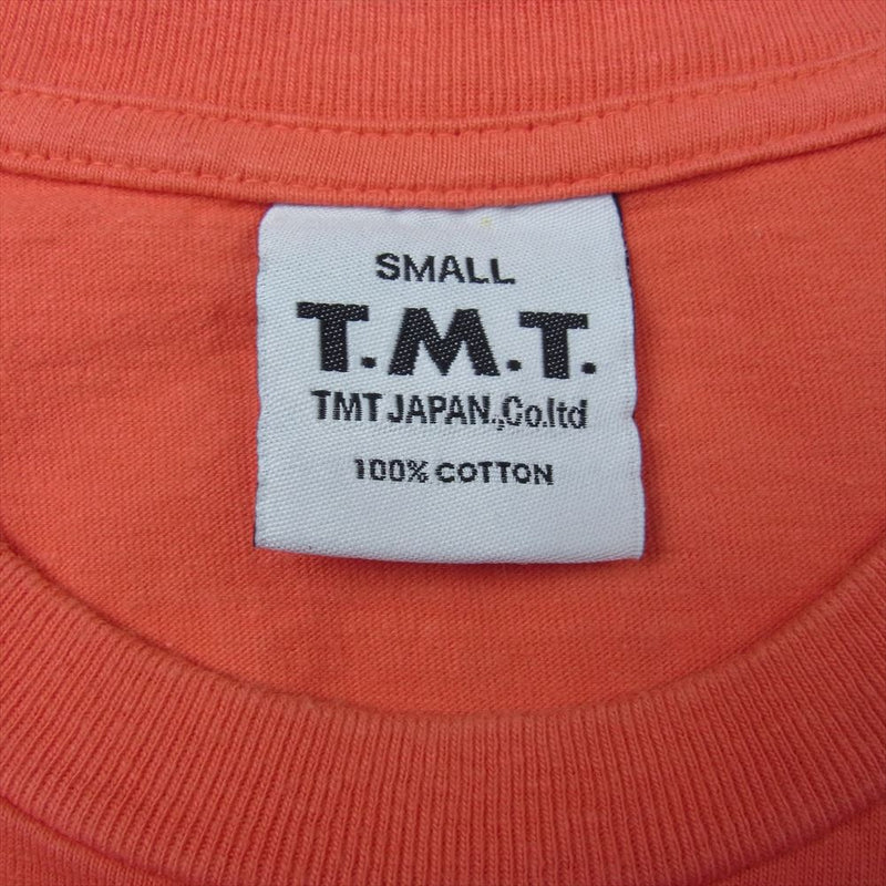 TMT ティーエムティー TMT STAR プリント 半袖 Tシャツ オレンジ系 S【中古】