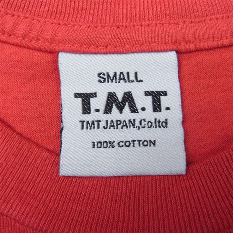 TMT ティーエムティー FLOTIDA フロリダプリント 半袖 Tシャツ レッド系 S【中古】