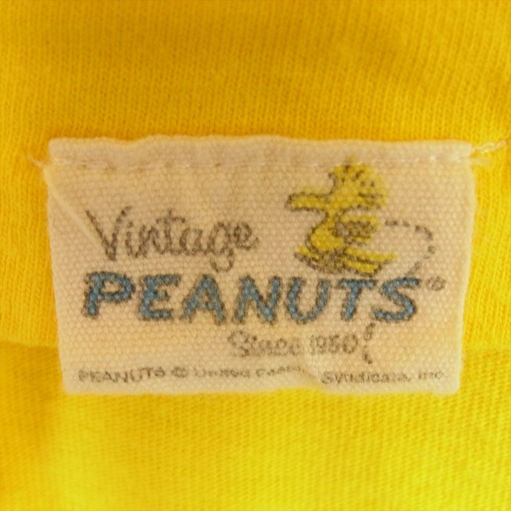 TMT ティーエムティー スヌーピー プリント 半袖 Tシャツ イエロー系 S【中古】