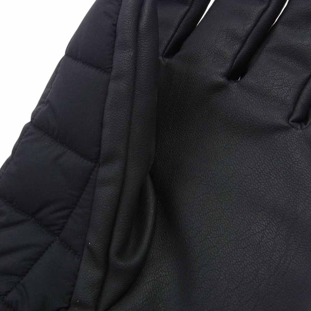 THE NORTH FACE ノースフェイス NN61616 RP Glove 中綿 キルト グローブ 手袋 ブラック系【中古】