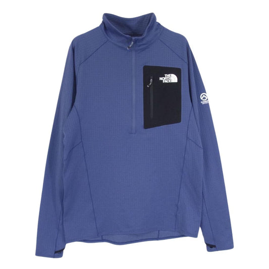 THE NORTH FACE ノースフェイス NT12122 Expedition Dry Dot Zip High エクスペディション ドライ ドット ジップハイ ハーフジップ パープル系 パープル系 XL【中古】