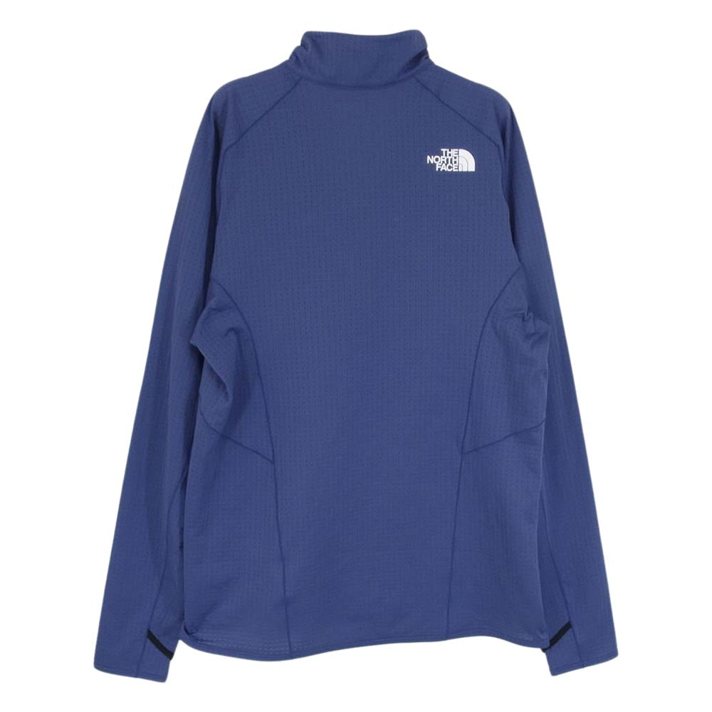 THE NORTH FACE ノースフェイス NT12122 Expedition Dry Dot Zip High エクスペディション ドライ ドット ジップハイ ハーフジップ パープル系 パープル系 XL【中古】