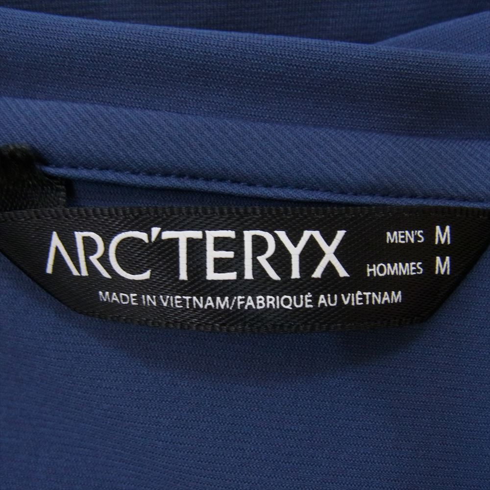 ARC'TERYX アークテリクス 20985 Phasic Sun Hoody フェイジック サン フーディ ストレッチ パーカー ネイビー系 M【中古】