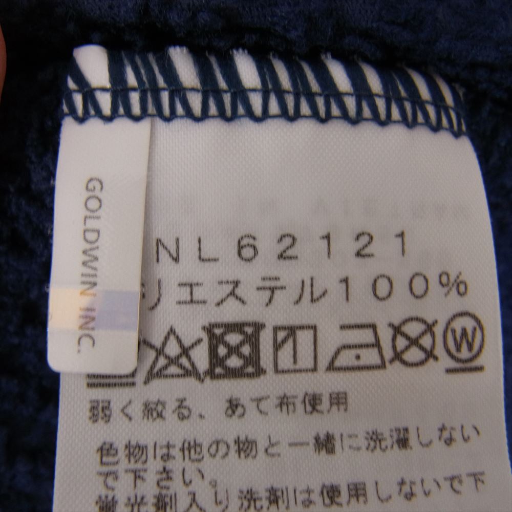 THE NORTH FACE ノースフェイス NL62121 Expedition Grid Fleece Hoodie エクスペディション グリッド フリース フーディ ジャケット ブルー系 XL【中古】