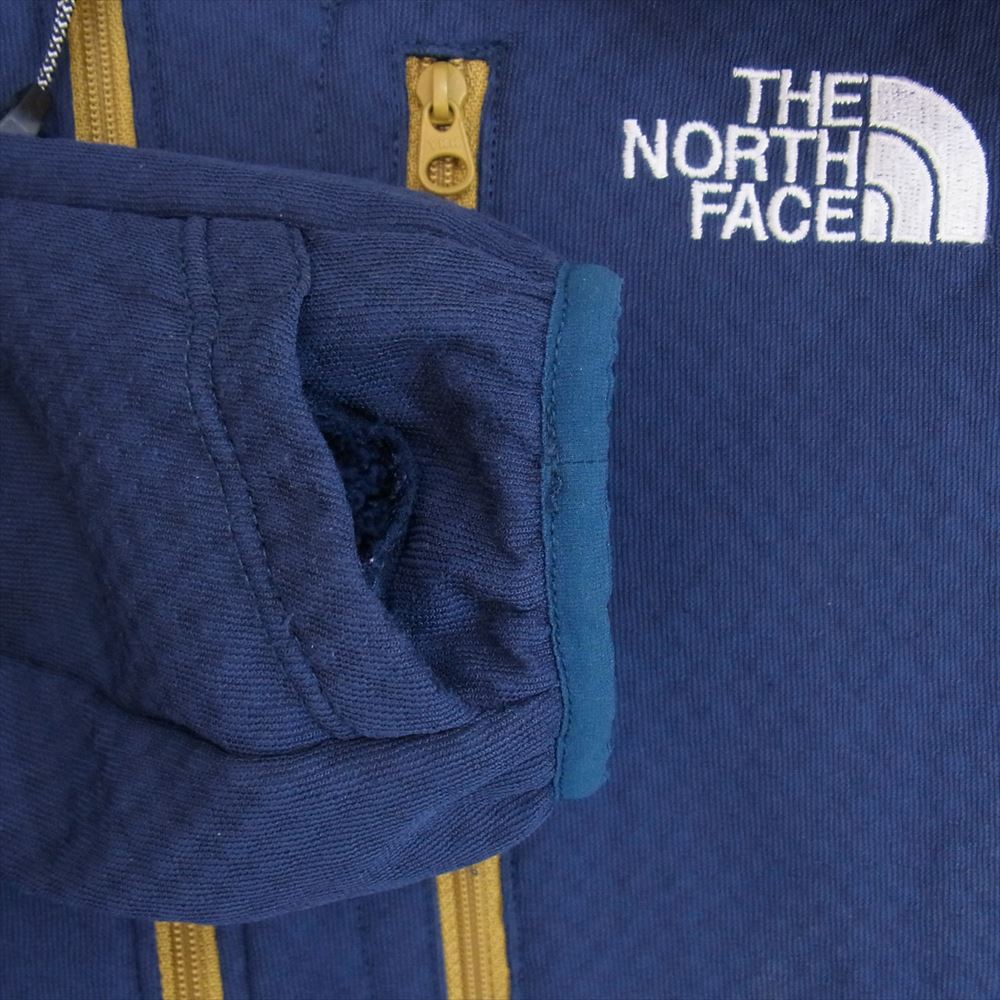 THE NORTH FACE ノースフェイス NL62121 Expedition Grid Fleece Hoodie エクスペディション グリッド フリース フーディ ジャケット ブルー系 XL【中古】