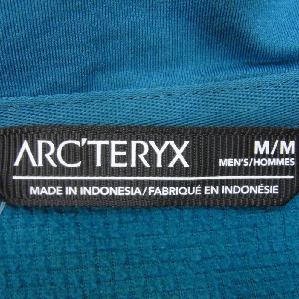 ARC'TERYX アークテリクス 23137 DELTA LT ZIP NECK デルタ ジップネック プルオーバー フリース ジャケット ブルー系 M【中古】