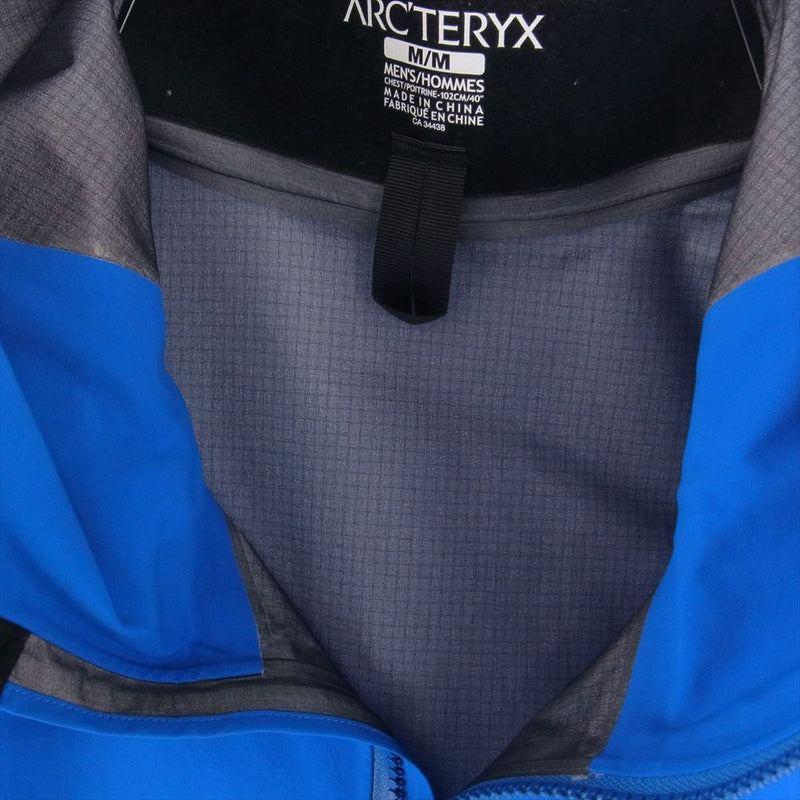 ARC'TERYX アークテリクス 18411 Beta SV Jacket GORE TEX ベータ SV ゴアテックス シェル ジャケット ブルー系 M【中古】