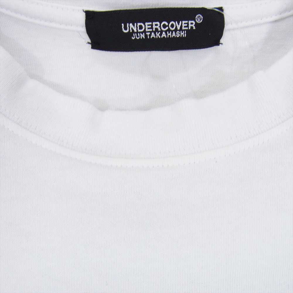 UNDERCOVER アンダーカバー UC2B9805-3 UNDERCOVER RECORDS アンダーカバー レコーズ 半袖 クルーネック Tシャツ ホワイト系 3【中古】