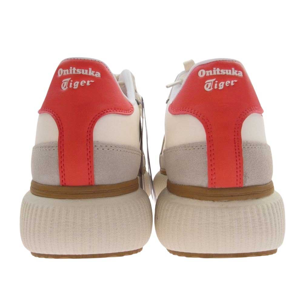ONITSUKA TIGER オニツカタイガー 1183B874 DELECITY デレシティ 厚底 ローカット スニーカー ダッドシューズ オフホワイト系 27cm【極上美品】【中古】