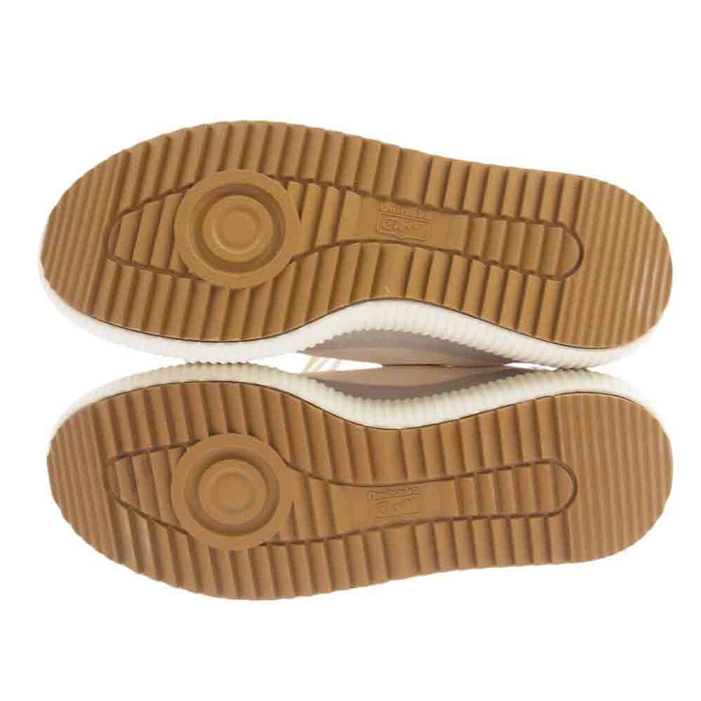 ONITSUKA TIGER オニツカタイガー 1183B874 DELECITY デレシティ 厚底 ローカット スニーカー ダッドシューズ オフホワイト系 27cm【極上美品】【中古】