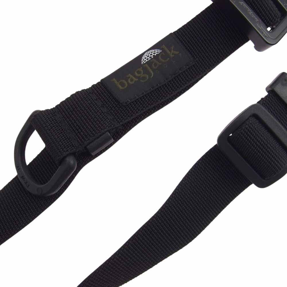 バッグジャック COBRA 別注 BUCKLE BELT コブラ 別注 バックルベルト ブラック系【中古】