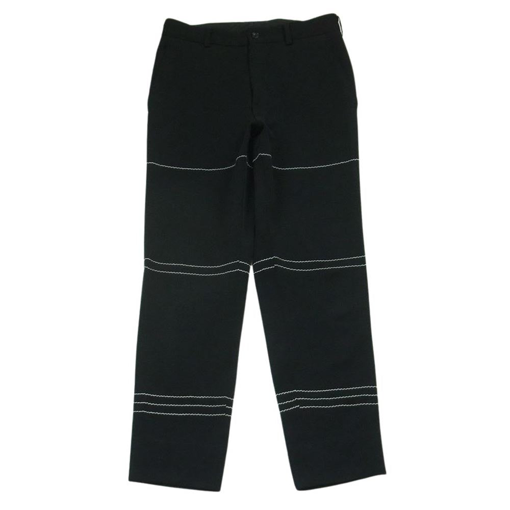 COMME des GARCONS HOMME PLUS コムデギャルソンオムプリュス PP-04003S 90s アーカイブ ヴィンテージプリュス ステッチ エステル テーパードパンツ【中古】