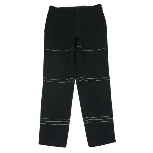 COMME des GARCONS HOMME PLUS コムデギャルソンオムプリュス PP-04003S 90s アーカイブ ヴィンテージプリュス ステッチ エステル テーパードパンツ【中古】