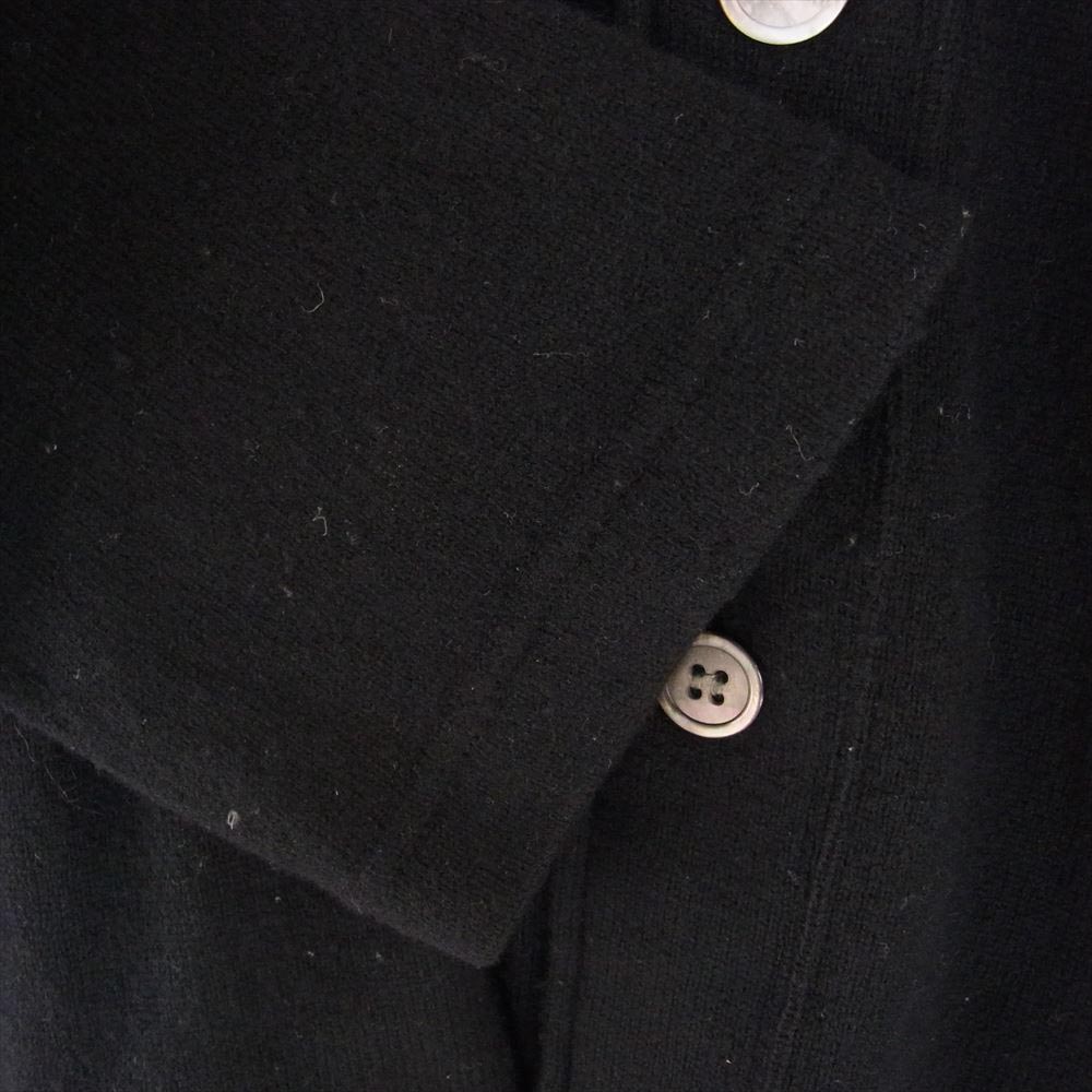 COMME des GARCONS HOMME PLUS コムデギャルソンオムプリュス 09AW PD-T037 ウール ニット カーディガン ブラック系 S【中古】