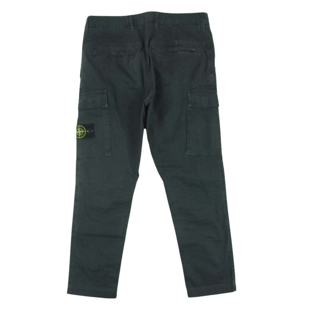 STONE ISLAND ストーンアイランド 20AW 6915313WI 国内正規品 TWILL CARGO PANTS ロゴワッペン ツイルカーゴパンツ【中古】