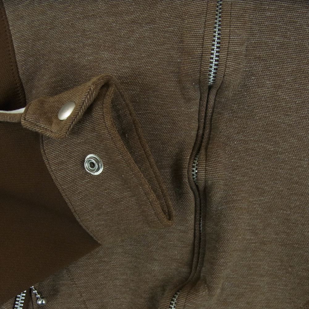 JUNYA WATANABE COMME des GARCONS MAN ジュンヤワタナベコムデギャルソンマン ポリ縮絨 トラックジャケット ジップアップ ジャケット ブラウン系 S【中古】