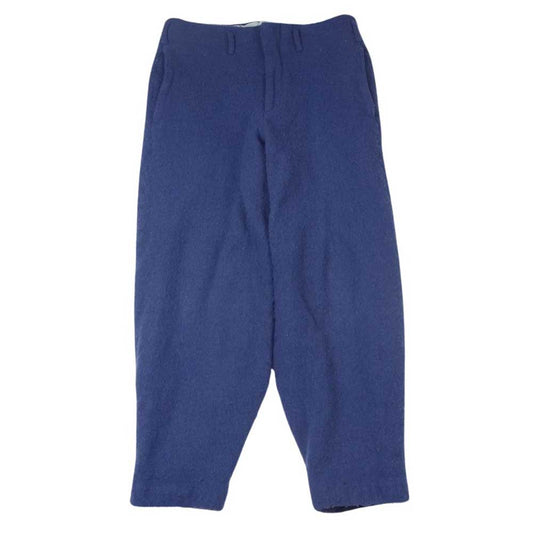 COMME des GARCONS HOMME PLUS コムデギャルソンオムプリュス 22AW LOOK1 PJ-P035 ウール 縮絨 テーパードパンツ パープル系 XS【中古】