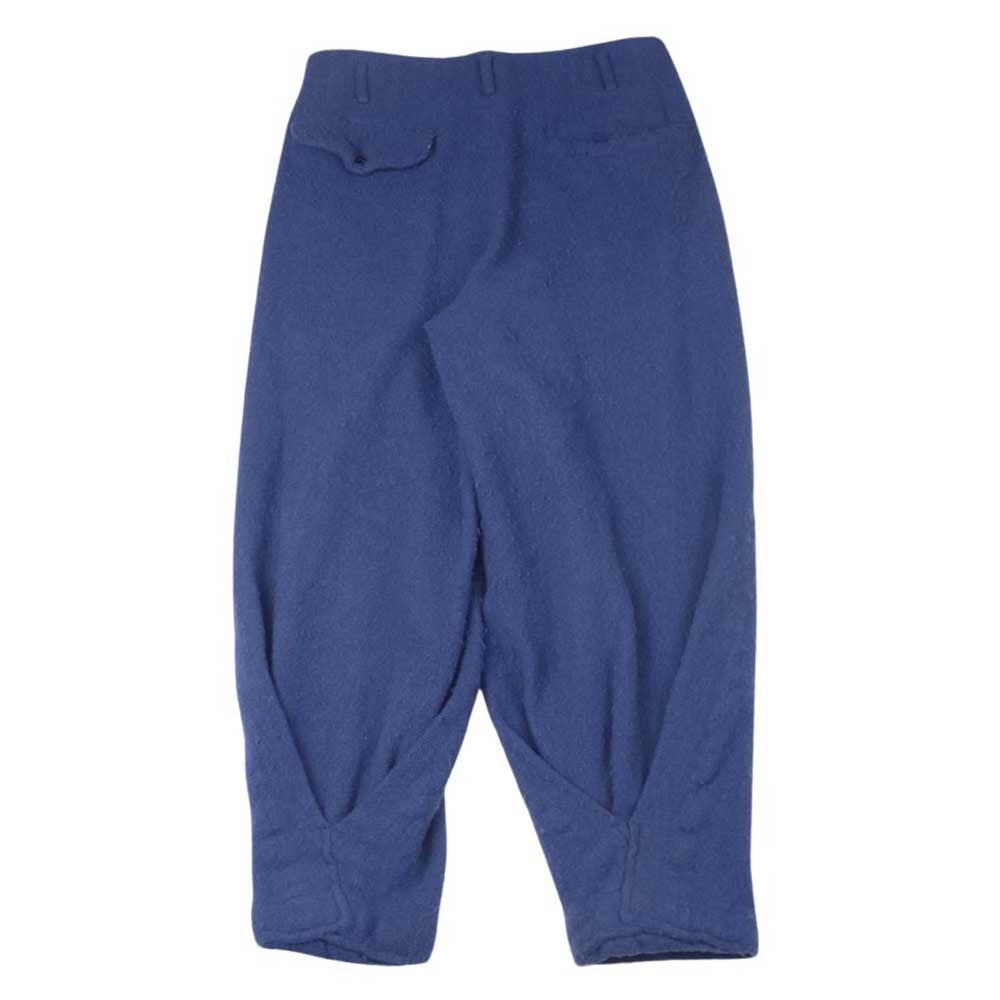 COMME des GARCONS HOMME PLUS コムデギャルソンオムプリュス 22AW LOOK1 PJ-P035 ウール 縮絨 テーパードパンツ パープル系 XS【中古】